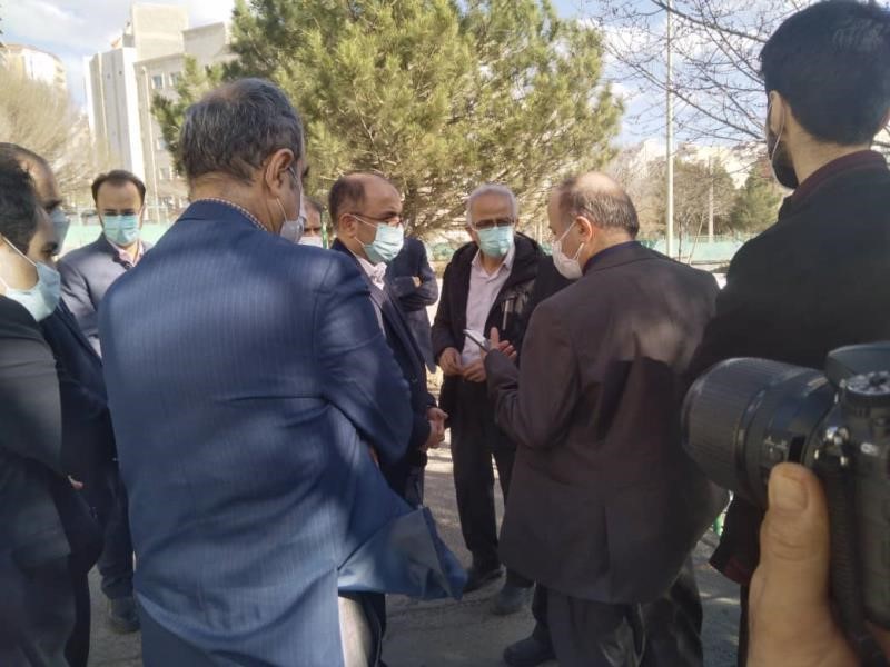 بازدید از کلین روم . پژوهشگاه ربع رشیدی و  توانیر