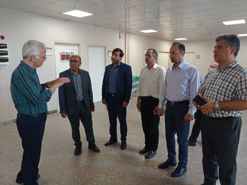 بازدید معاون توسعه و عمران  مجتمع مس سونگون و جمعی از مسئولین مجتمع به همراه معاون تحقیقات و فناوری از پارک علم و فناوری سلامت